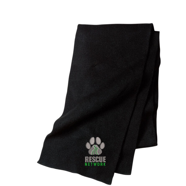 Port & Company® - Knitted Scarf - Embroidered Logo Thumbnail